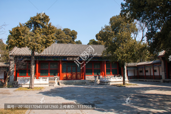 北京北海公園,快雪堂,浴蘭軒