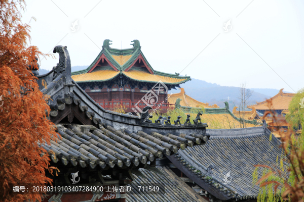 寺院建筑屋頂