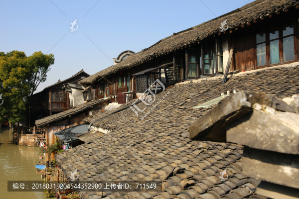 烏鎮(zhèn)舊民居,水鄉(xiāng)老房子