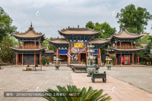 張掖大佛寺建筑