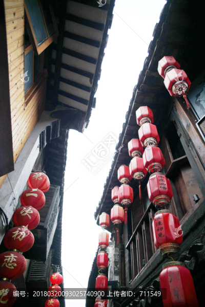 西塘古鎮(zhèn)紅燈籠