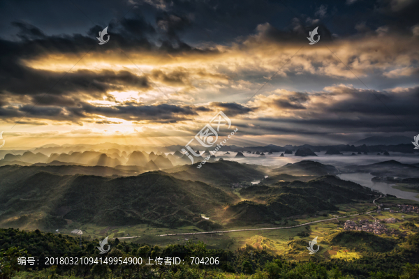 黃姚東潭嶺風(fēng)光