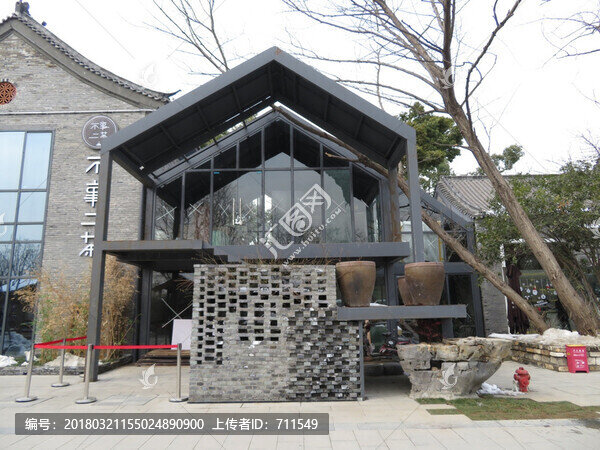 步行街風格建筑