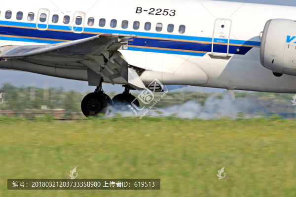 民航,飛機,降落,中國南方航空
