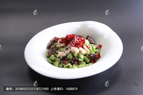 蔥油蠶豆