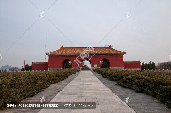 北京明十三陵,大紅門