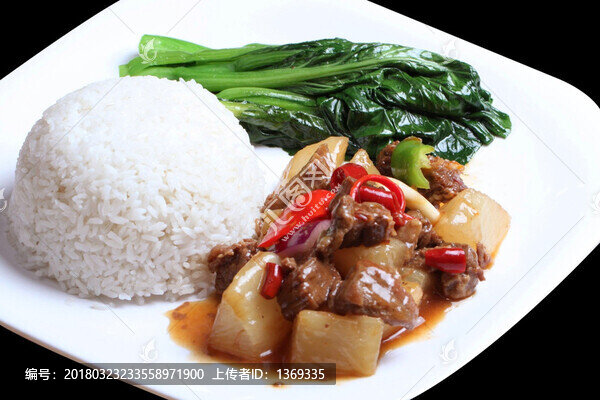 蘿卜牛腩飯