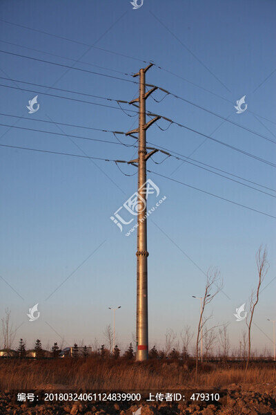 高壓線,電線桿,電力,能源,電