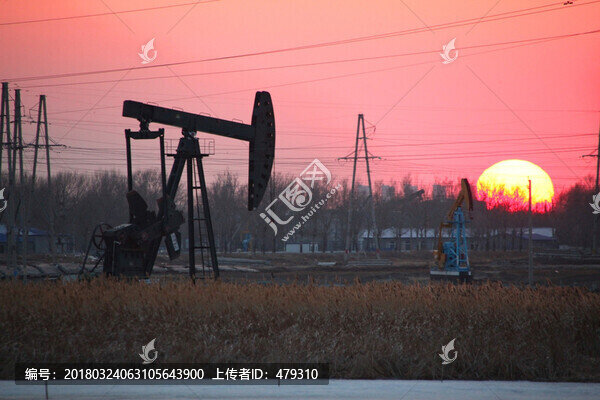 油田,磕頭機(jī),采油
