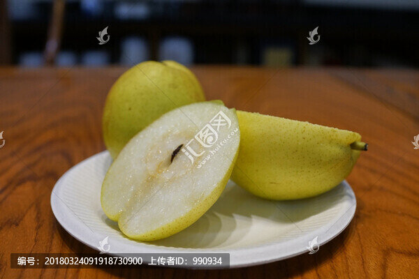 梨子,水果素材