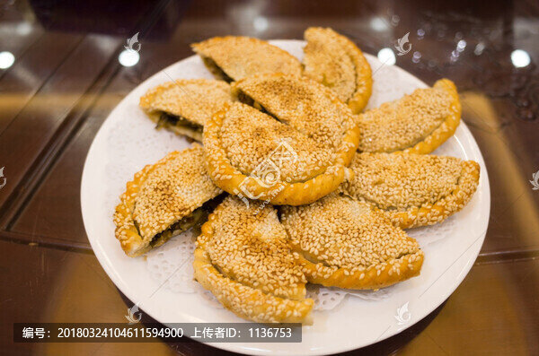 特色香酥芝麻餅