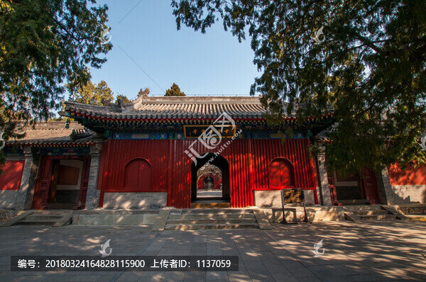 北京臥佛寺,山門殿