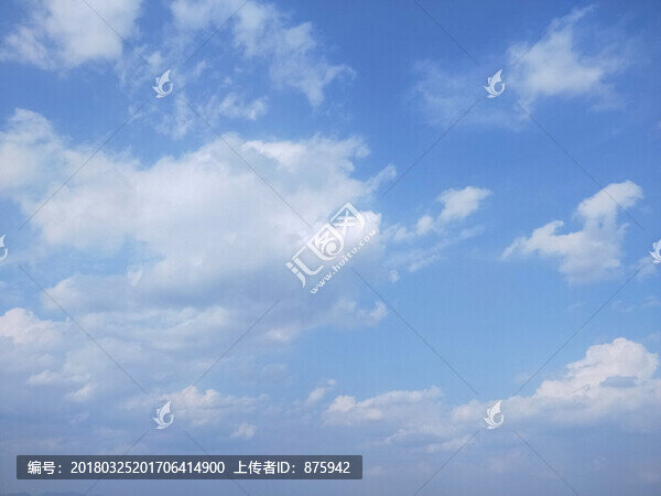 藍(lán)天白云素材