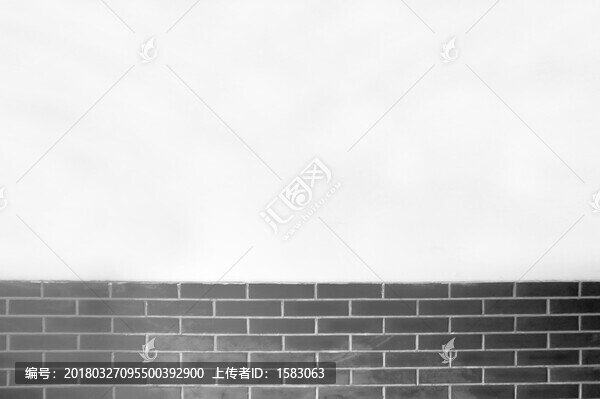 青磚白墻