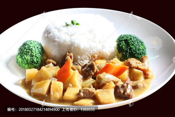 咖喱土豆牛腩飯