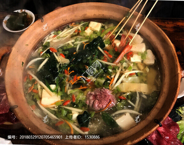 葷素湯,,素葷湯