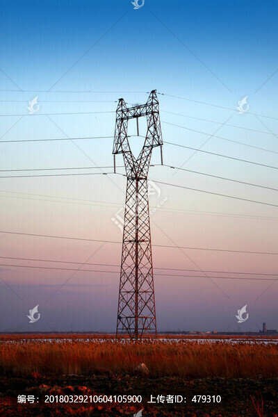 電塔,高壓線,電力輸出