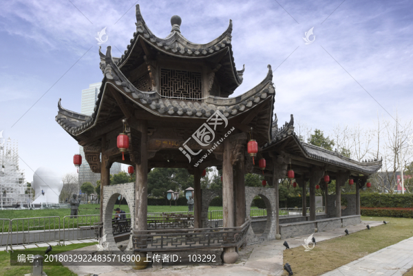 古代樓閣,亭子