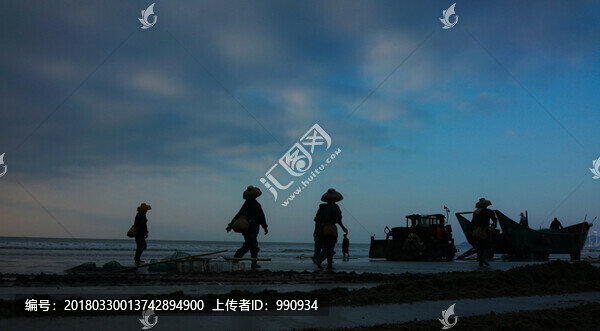 漁民出海,漁民,出海打漁
