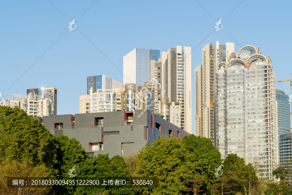 廣州花城廣場CBD建筑景觀