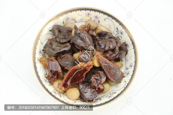 香辣雞胗,辣炒鴨胗