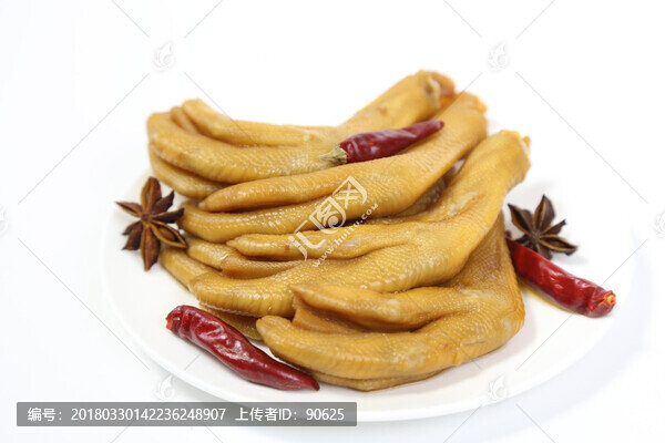 鴨掌,椒麻鴨掌,泡椒鴨掌