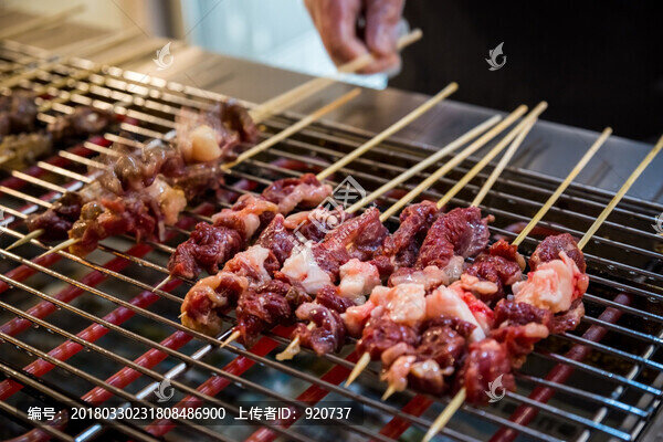 烤牛肉串