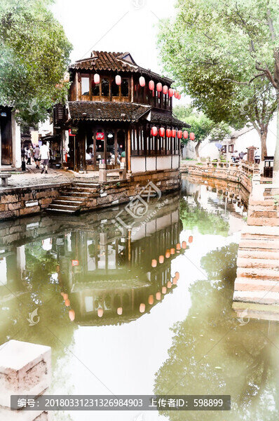 同里古鎮(zhèn)水彩畫(huà)