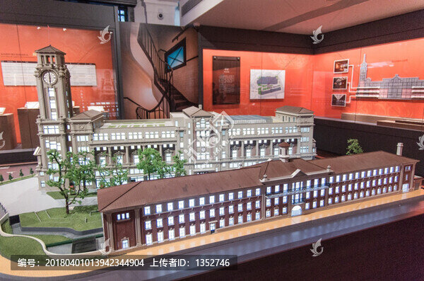 上海跑馬總會(huì)建筑模型