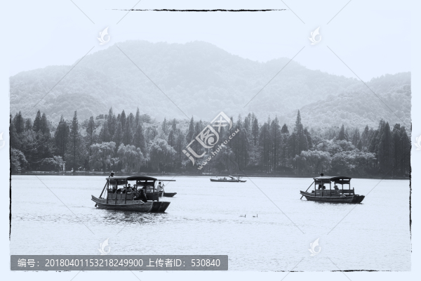 西湖老照片