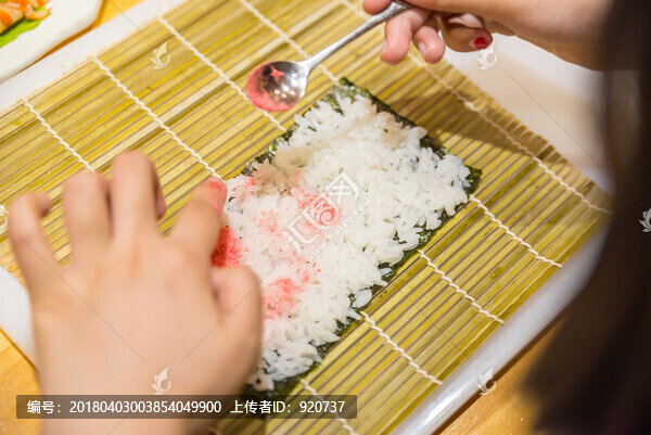 制作櫻花卷