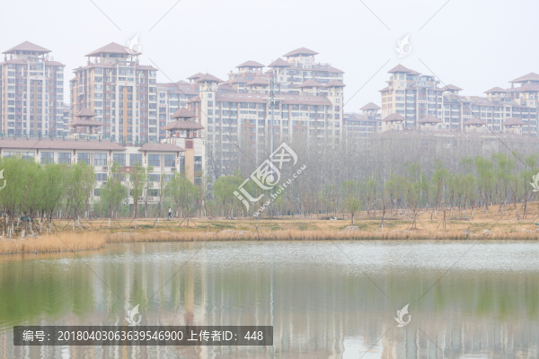 富力又一城,海河故道公園