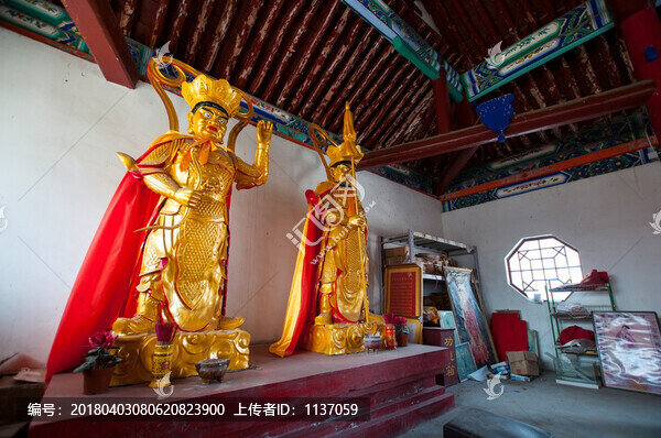 北京房山常樂寺,天王殿四大天王
