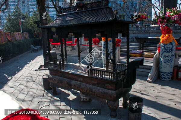 北京萬佛延壽寺,香爐