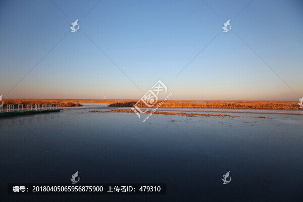 濕地,藍(lán)天