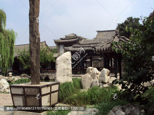 夏季的十笏園