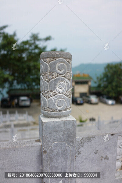 寺廟,石頭攔河,石雕