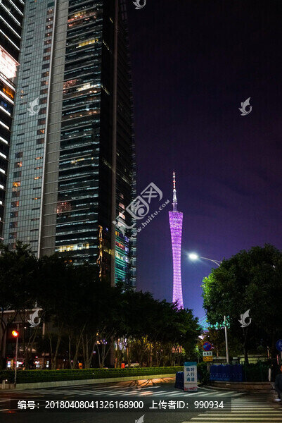 建筑夜景,廣州夜景