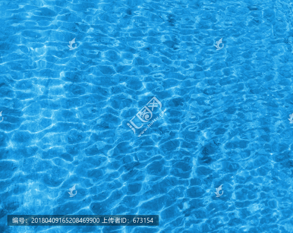 藍色水紋