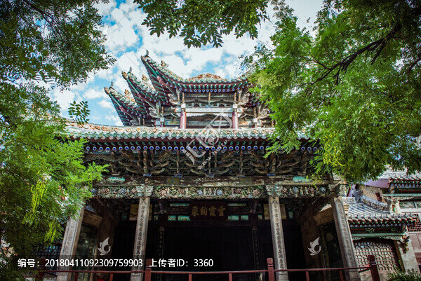 聊城山陜會(huì)館內(nèi)景