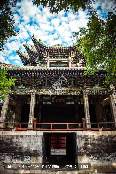 聊城山陜會館內景