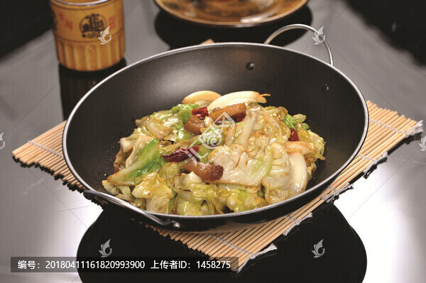 干鍋手撕包菜