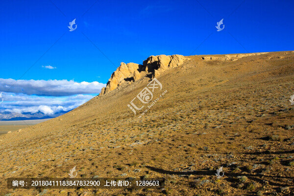 風(fēng)化的山崗