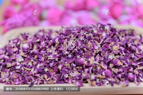 玫瑰干花瓣