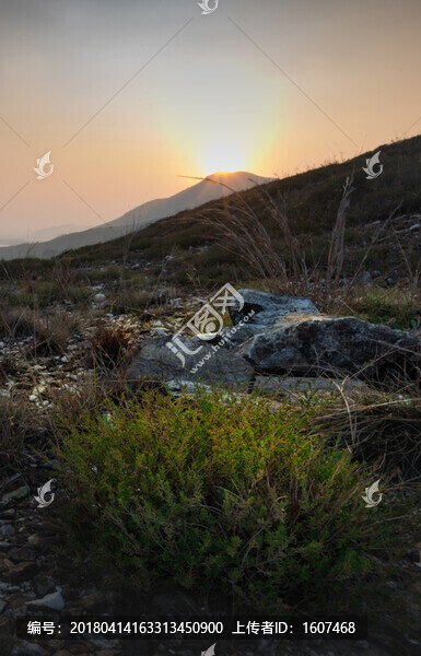 日落西山