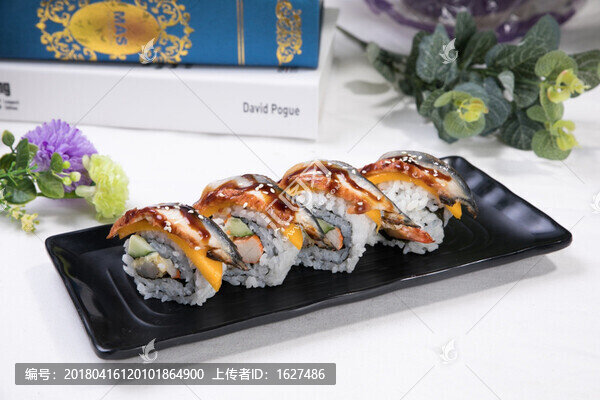 鰻魚加州卷