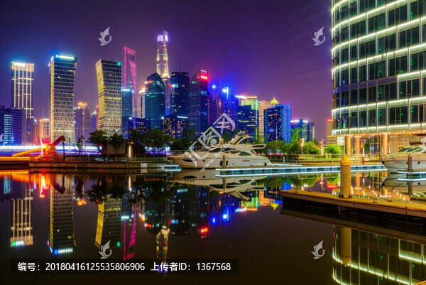 上海北外灘,北外灘風(fēng)光,夜景