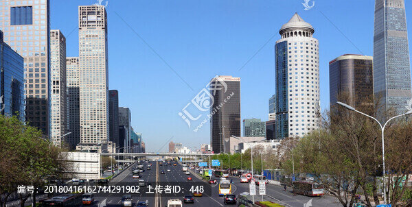 北京CBD高清全景圖