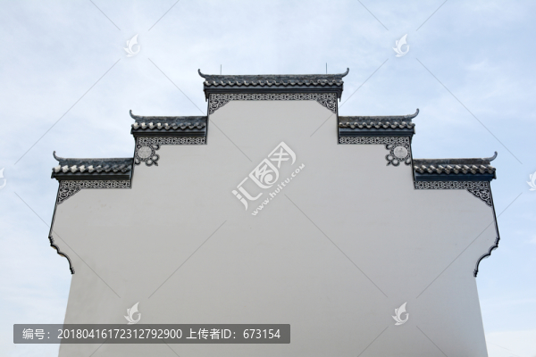 青瓦白墻,馬頭墻