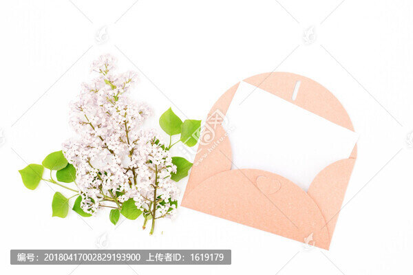 鮮花和信封